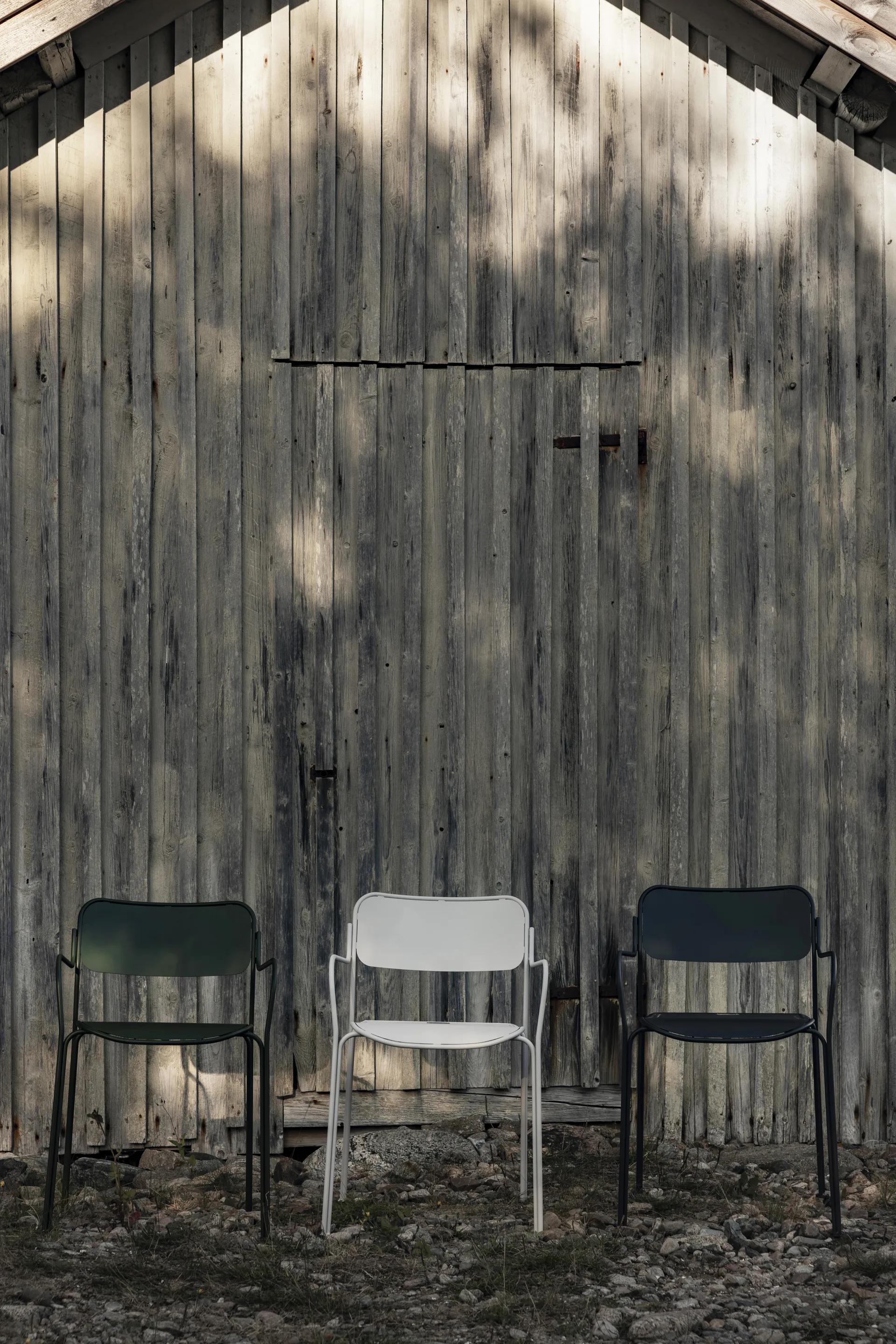 Chair Libelle stol, Grön Grythyttan Stålmöbler
