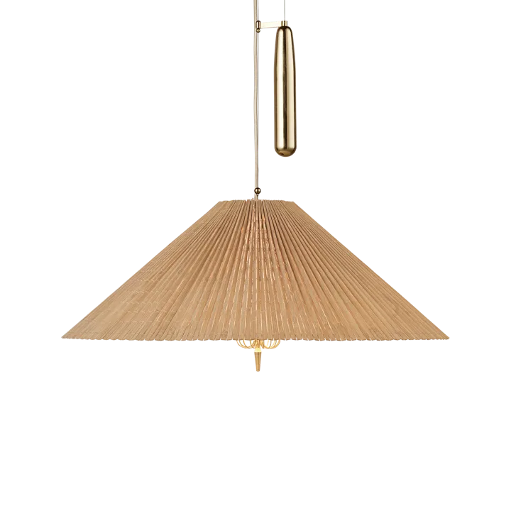 A1972 taklampa Ø60 cm - Bambu-mässing - GUBI