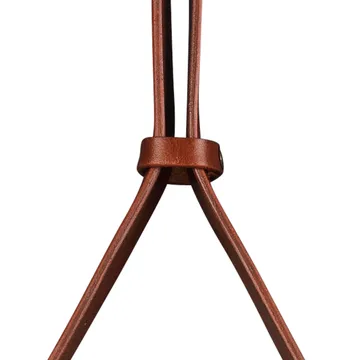 Adnet rund spegel - brown, large - GUBI