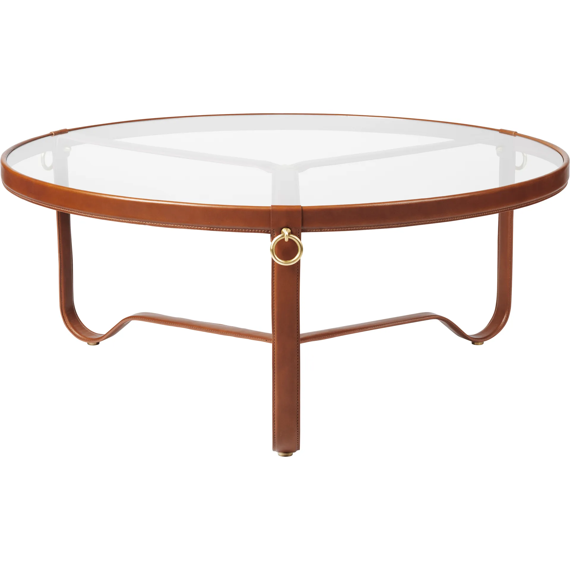 Adnet soffbord Ø100 cm, Tan GUBI