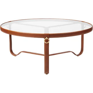 Adnet soffbord Ø100 cm - Tan - GUBI