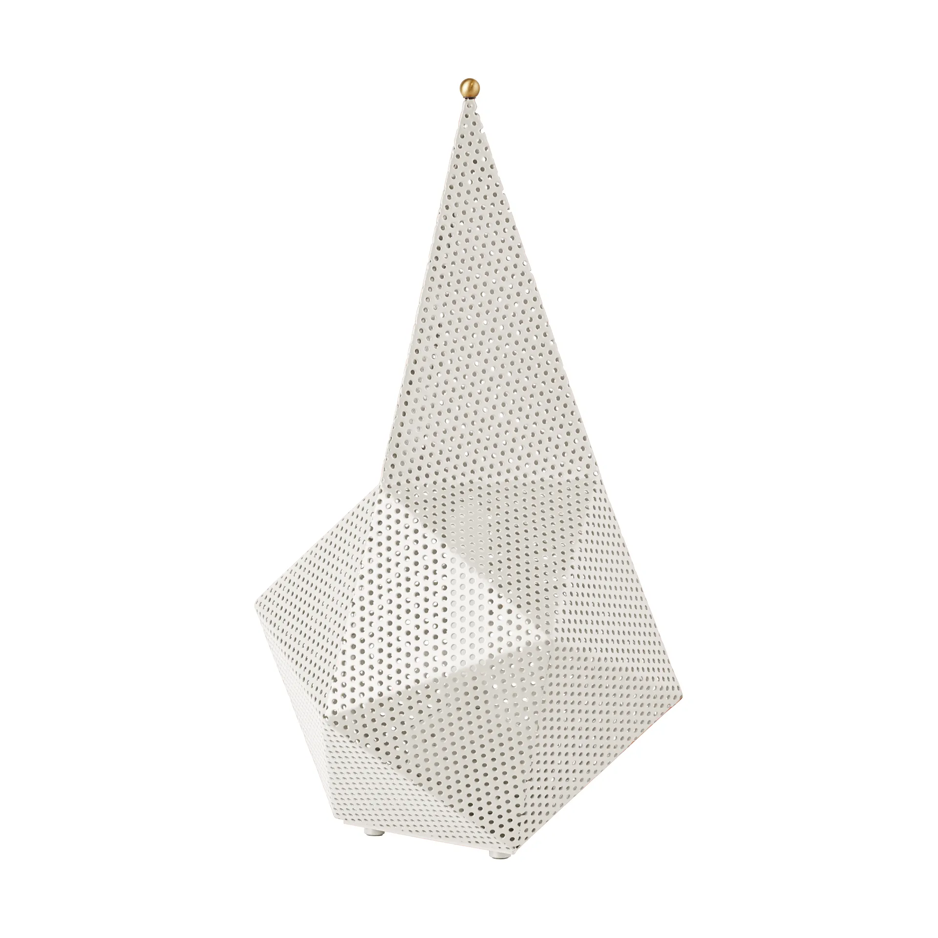 Bagdad portabel lampa, Cream white semi matt GUBI