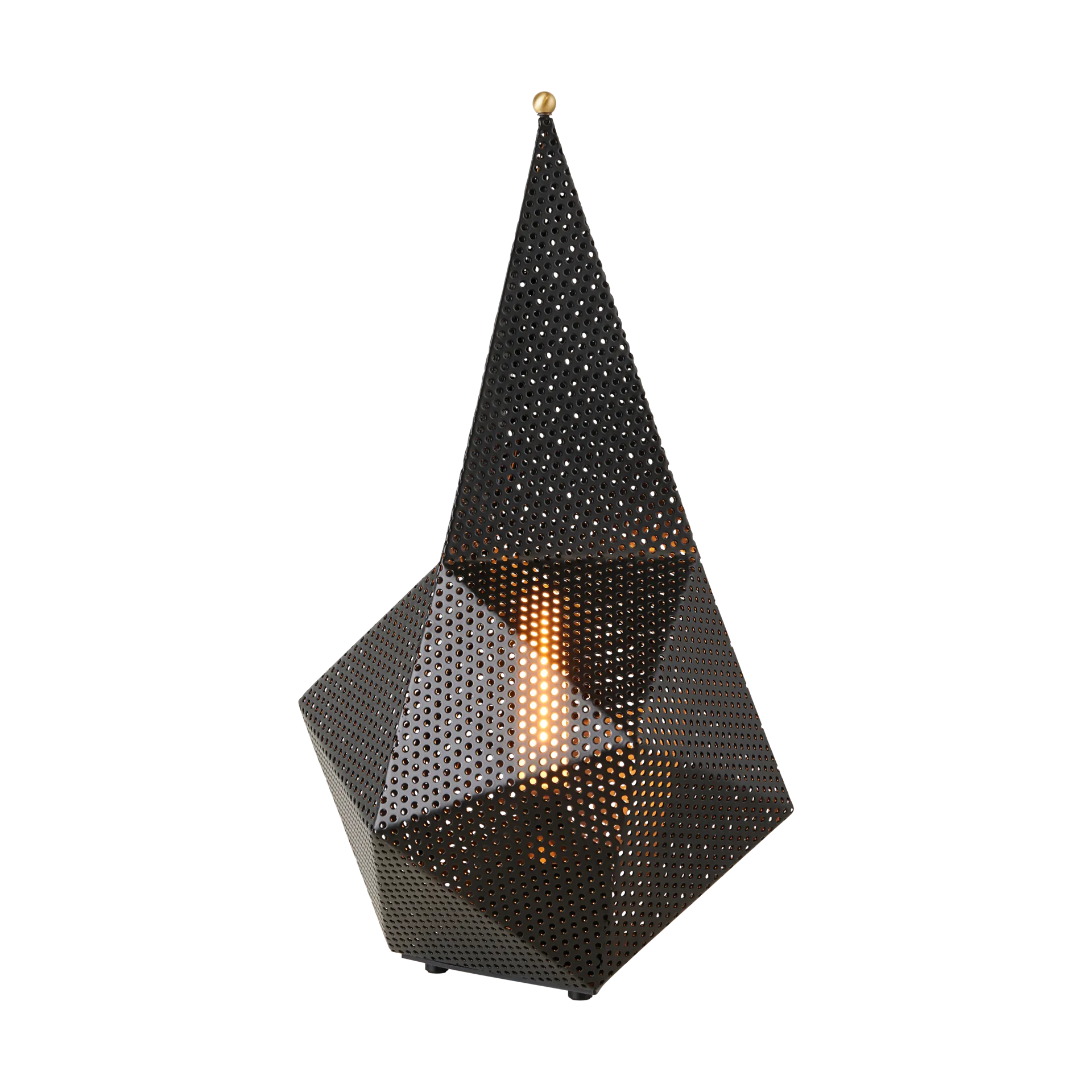 Bagdad portabel lampa, Soft black semi matt GUBI
