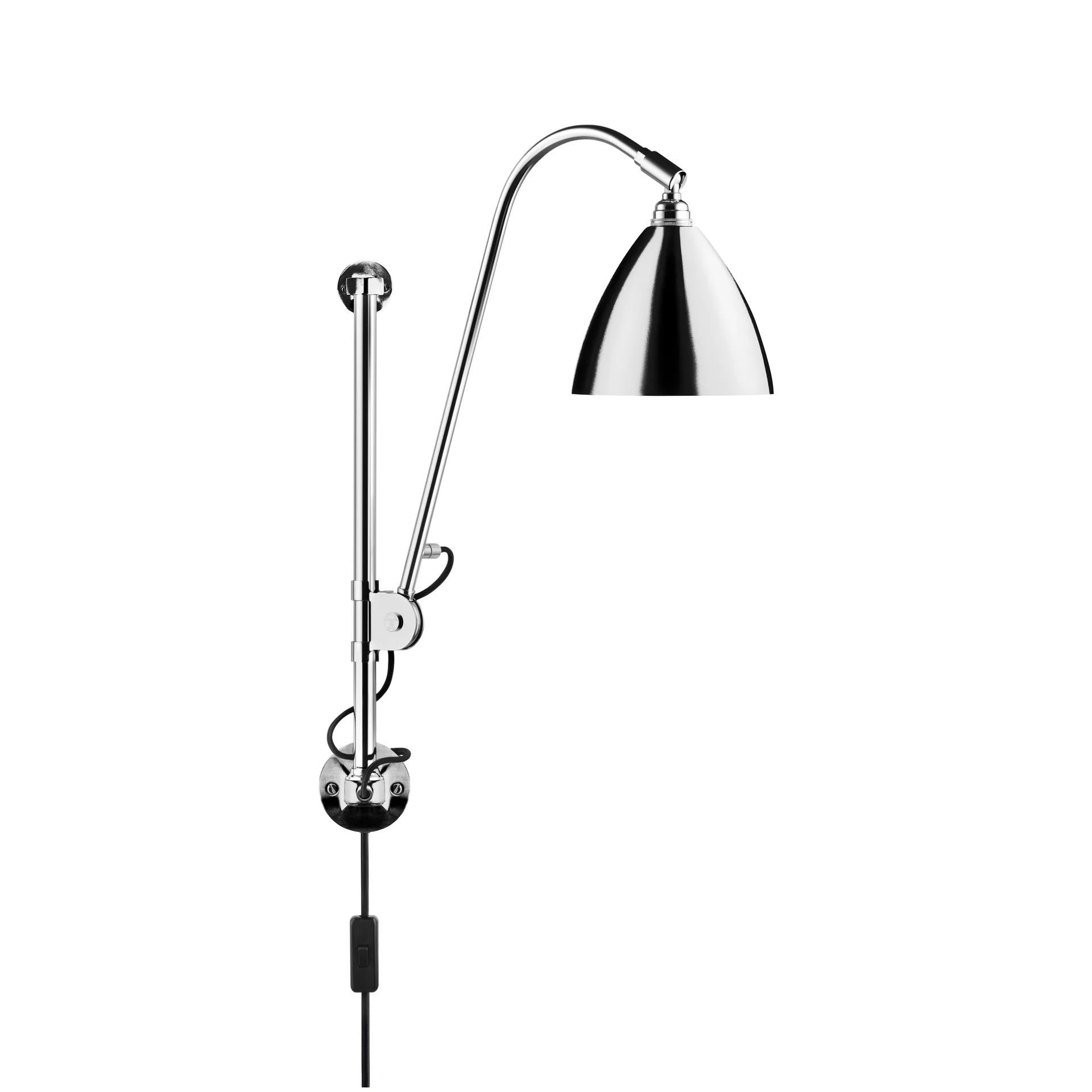 Bestlite BL5 vägglampa, Krom GUBI