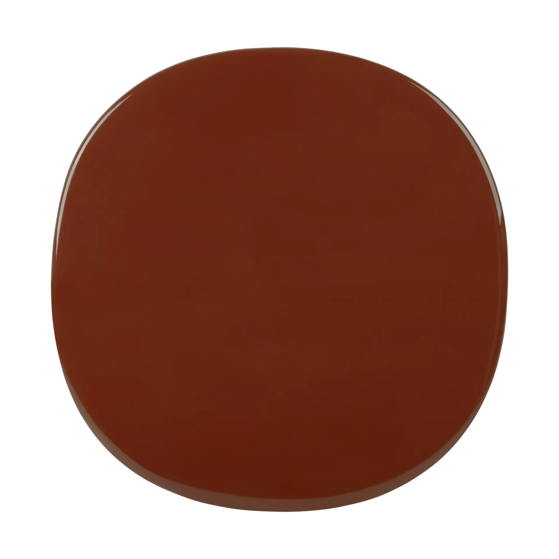Carmel Bistro loungebord 75x75 cm, Rock red-black semi matt GUBI