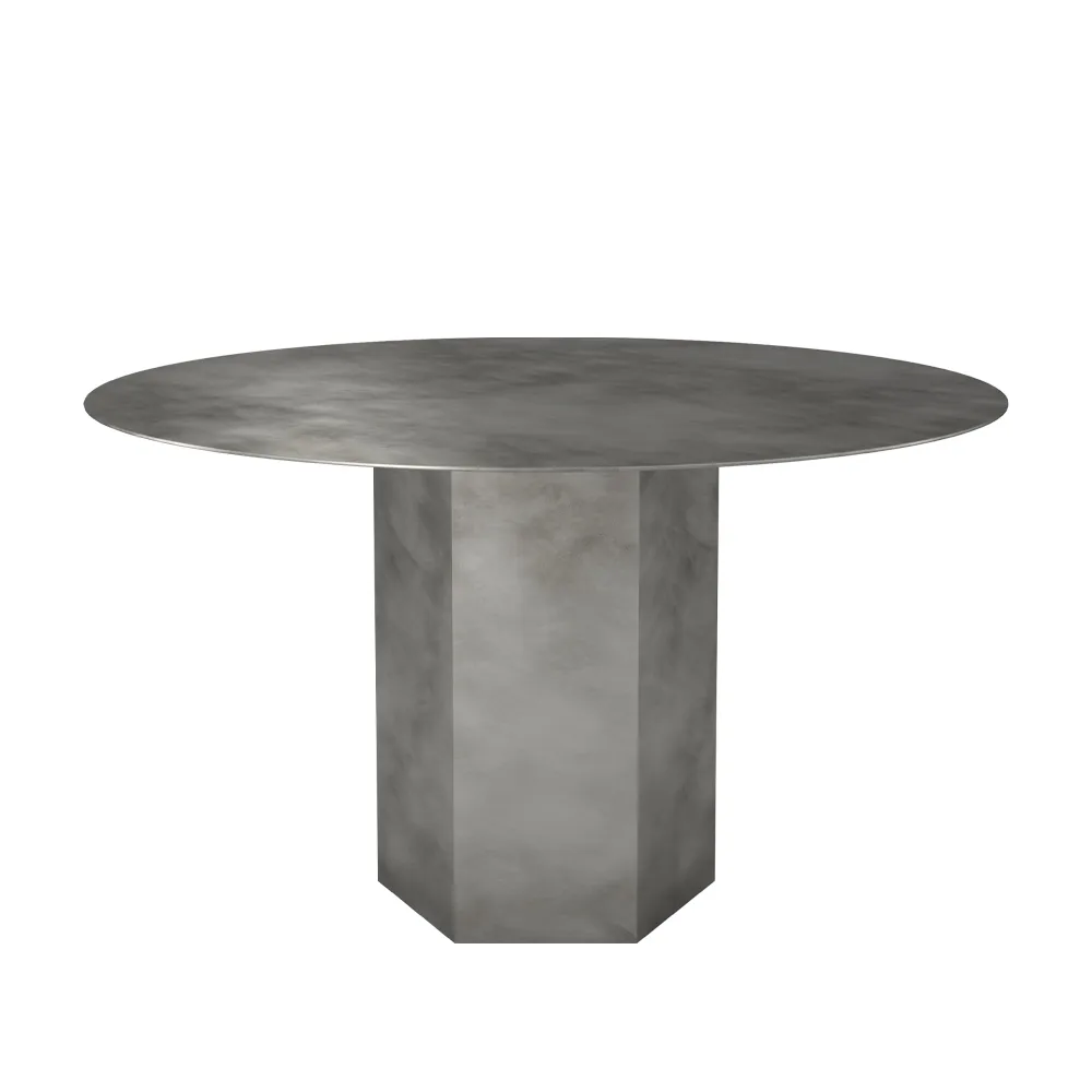 Epic Steel matbord, misty grey GUBI