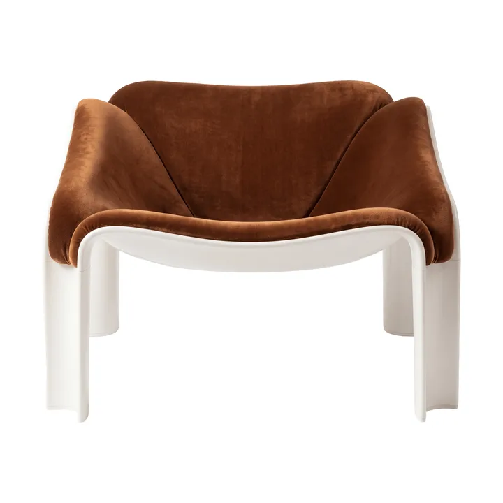 F300 loungestol -  Alabaster white-Alpaca Alto 014 - GUBI