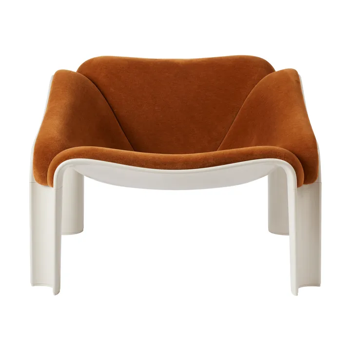 F300 loungestol - Alabaster white-Alpaca Alto 021 - GUBI