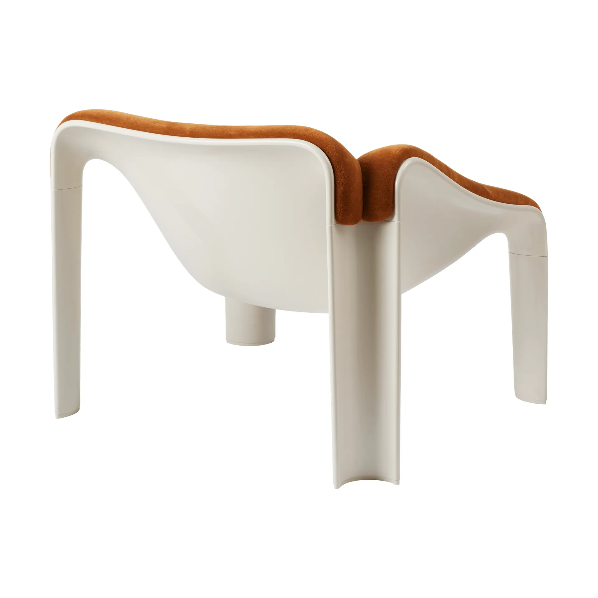 F300 loungestol, Alabaster white-Alpaca Alto 021 GUBI