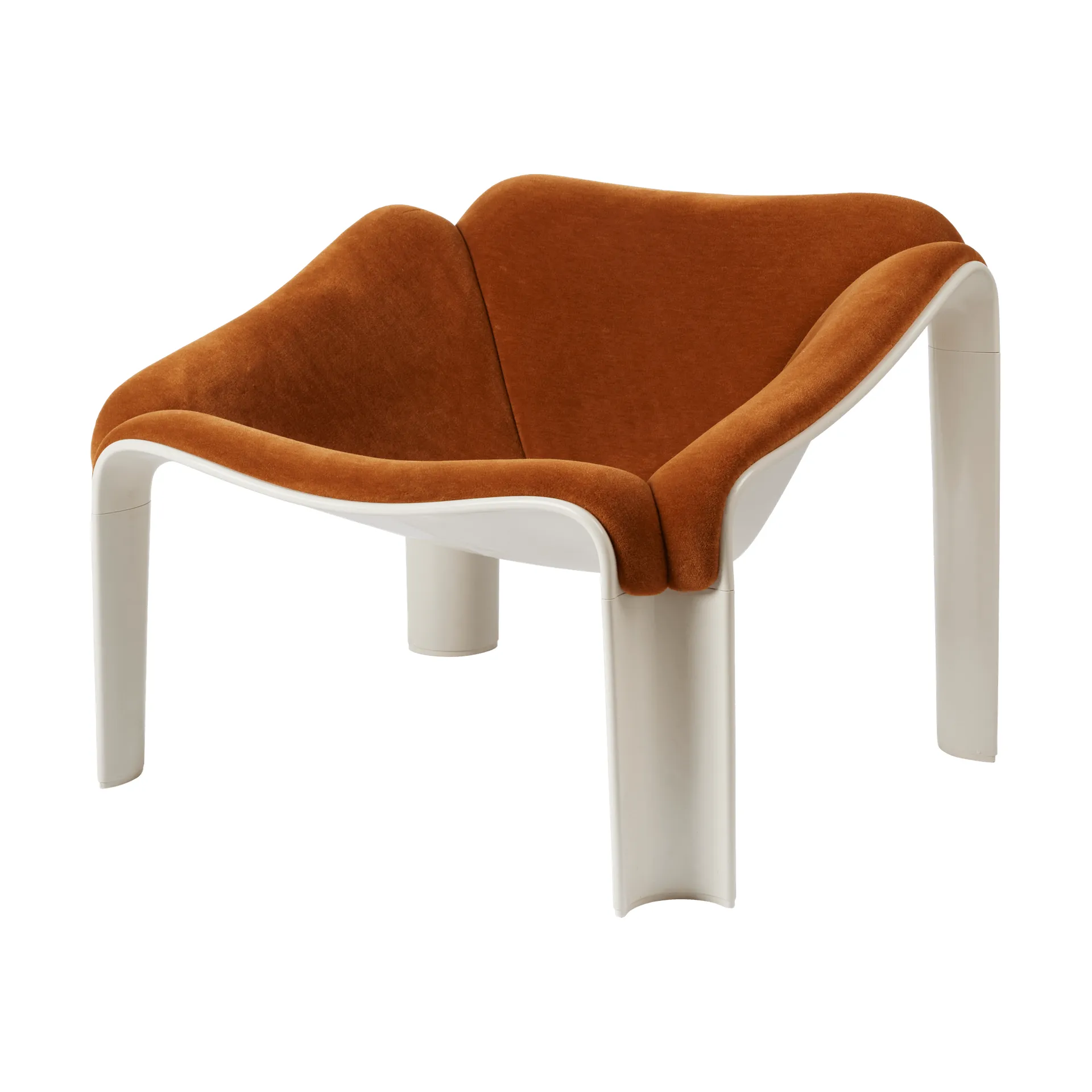 F300 loungestol, Alabaster white-Alpaca Alto 021 GUBI