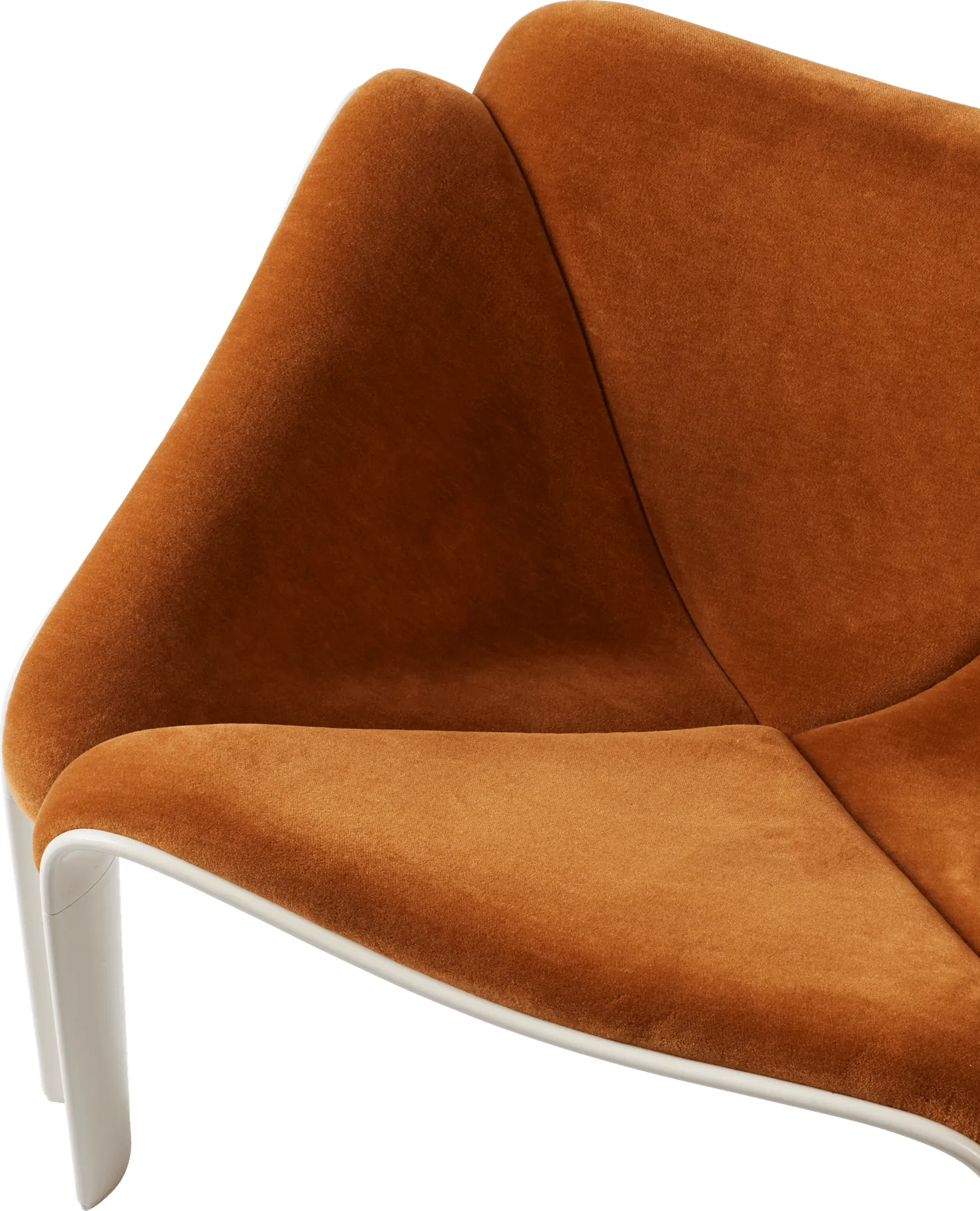 F300 loungestol, Alabaster white-Alpaca Alto 021 GUBI