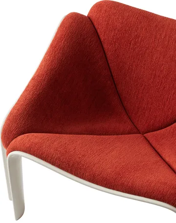 F300 loungestol - Alabaster white-Dedar Alouette - GUBI