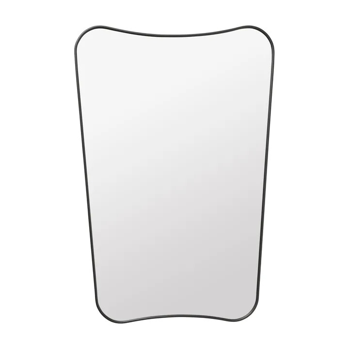 F.A.33 Rectangulaire spegel - svart mässing - GUBI