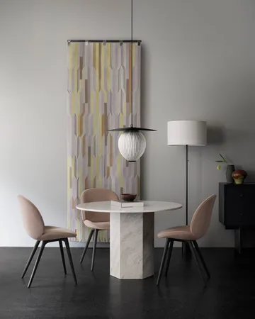 Gravity golvlampa - Maroon marble-canvas - GUBI