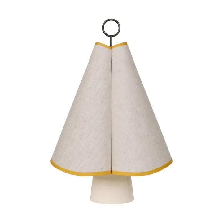 Hornbæk portabel bordslampa - Poppy yellow - GUBI