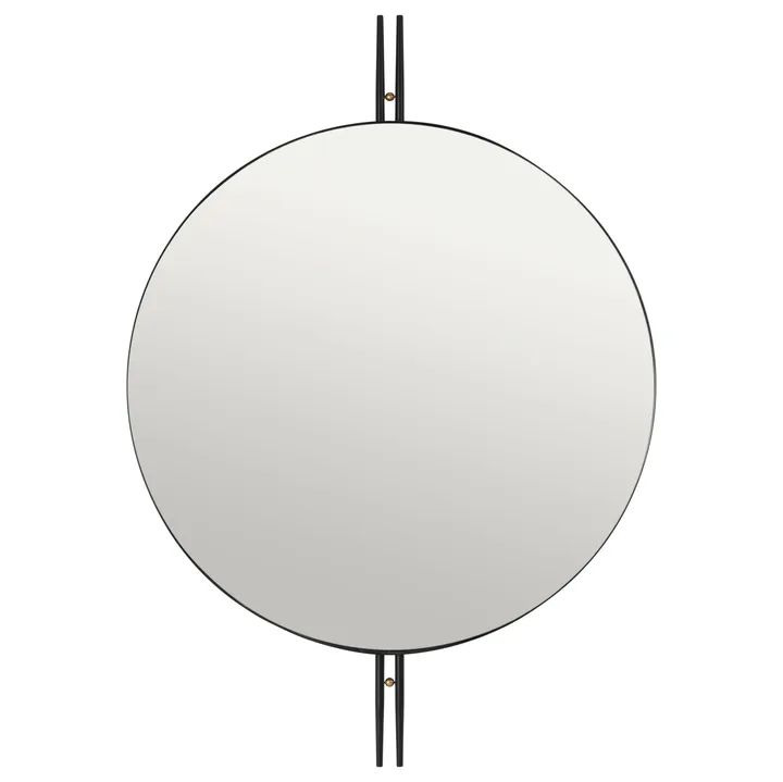IOI väggspegel Ø80 cm - Svart - GUBI