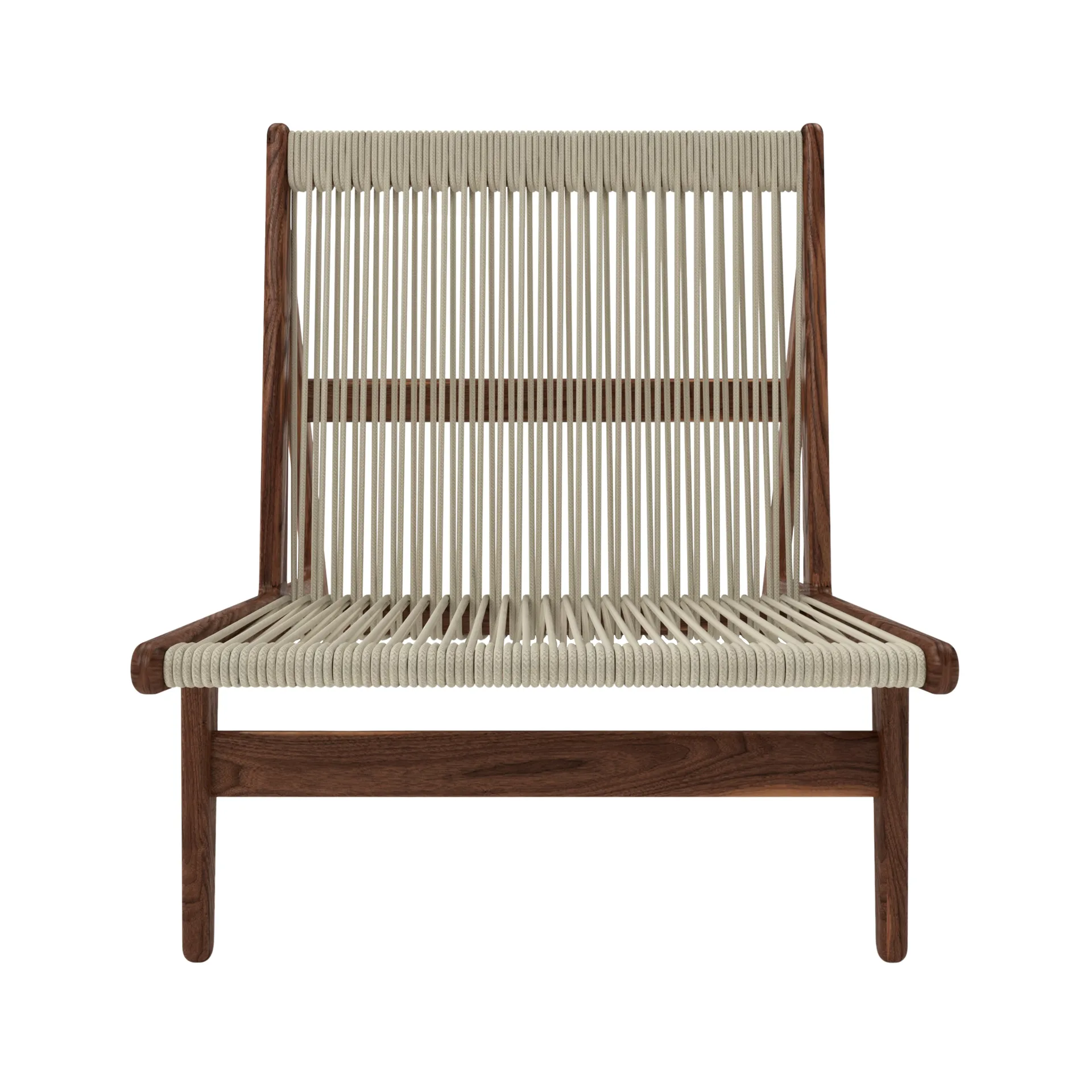 MR01 Initial Chair lounge chair, Oljad valnöt GUBI