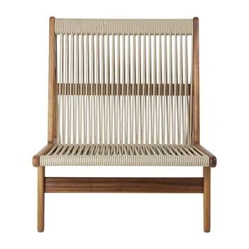 MR01 Initial Outdoor lounge chair - Oljat irokoträ - GUBI