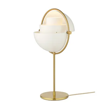 Multi-Lite bordslampa - Mässing-vit - GUBI