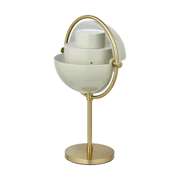 Multi-Lite portabel lampa - Pastel gray-brass - GUBI