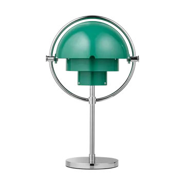 Multi-Lite portabel lampa - Teal green-chrome - GUBI