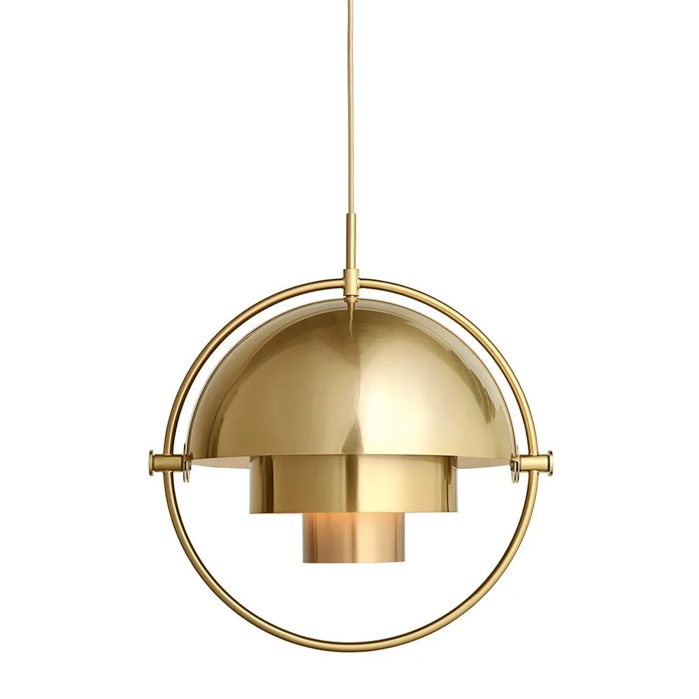 Multi-Lite taklampa, mässing GUBI