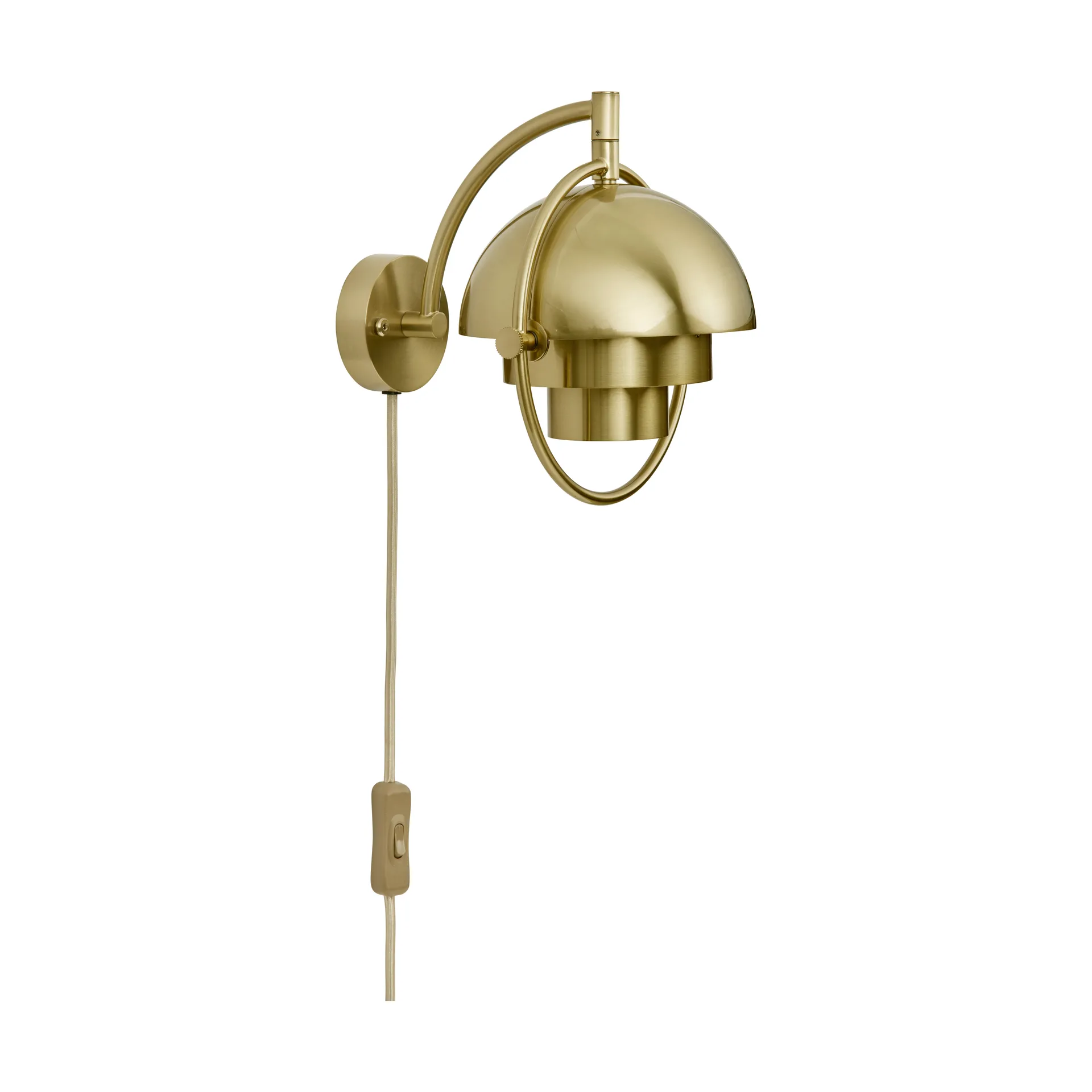 Multi-Lite vägglampa, Mässing GUBI