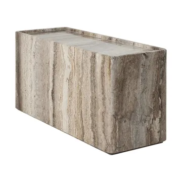 Pietra sidobord 30x80x40 cm - Lively sepia - GUBI