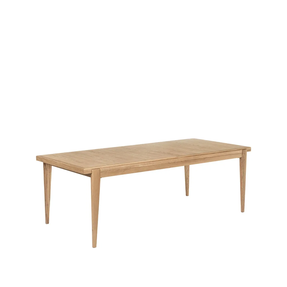 S-table matbord, oak matt lacqured, extendable GUBI