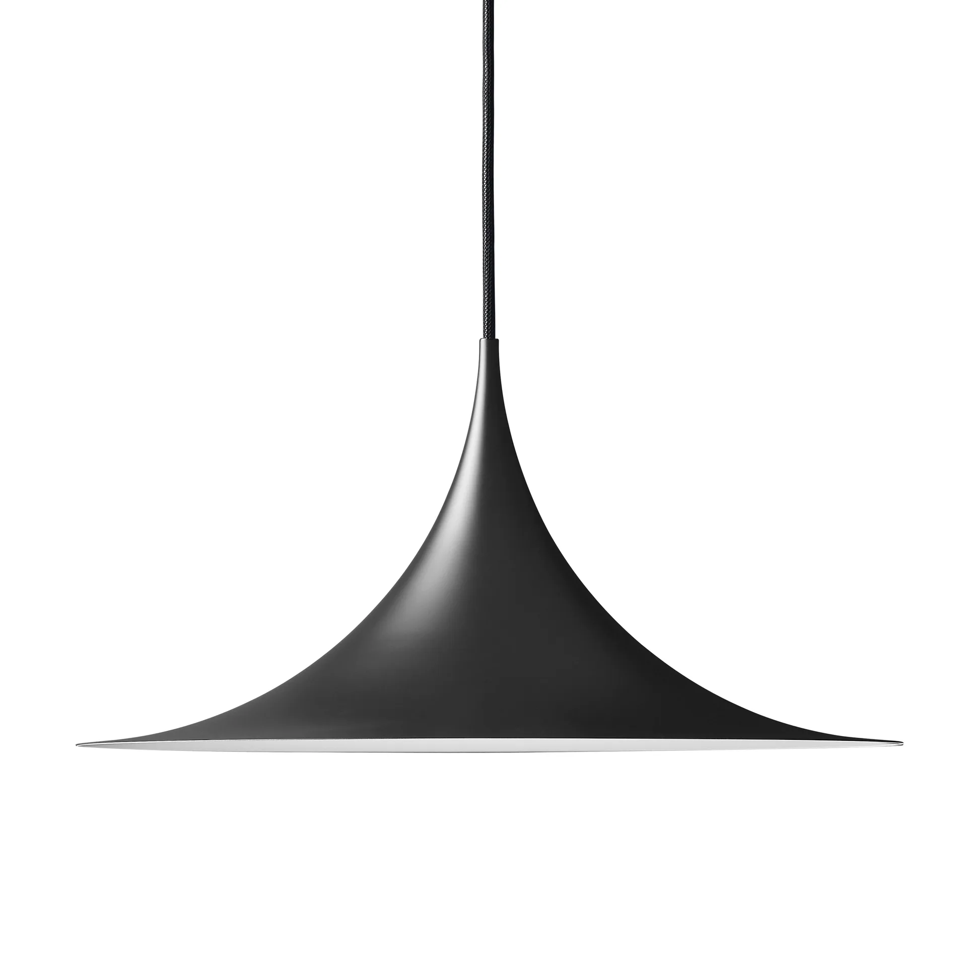 Semi pendel Ø47 cm, Black semi matt GUBI