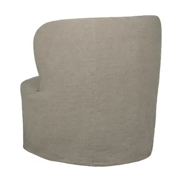 Stay Slipcover loungestol - Linen Flax 0024, small - GUBI
