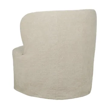 Stay Slipcover loungestol - Linen Natural 0023, small - GUBI