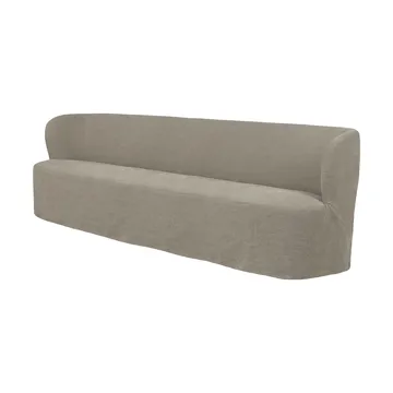 Stay Slipcover soffa - Linen Flax 0024, 260x70 cm, 4-sits - GUBI