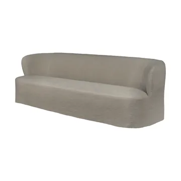 Stay Slipcover soffa - Linen Flax 0024, 260x95 cm, 4-sits - GUBI