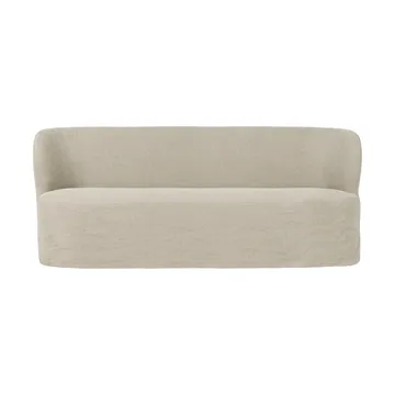 Stay Slipcover soffa - Linen Natural 0023, 190x95 cm, 2,5-sits - GUBI