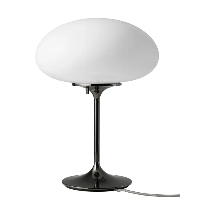 Stemlite bordslampa - Black chrome-opalglas, 42 cm - GUBI