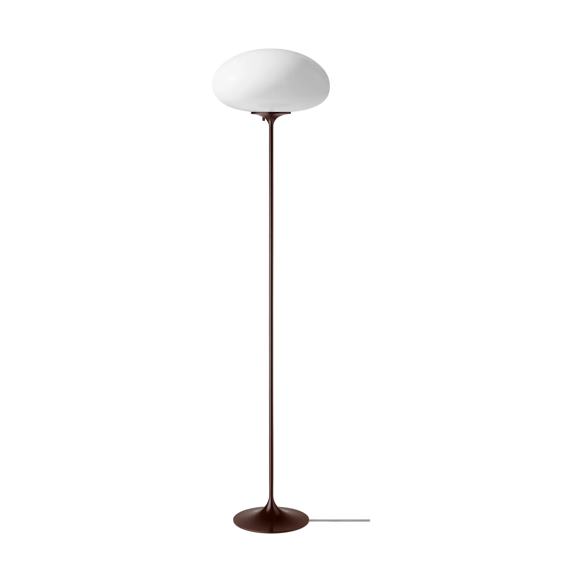 Stemlite golvlampa, Black red-opalglas, 150 cm GUBI