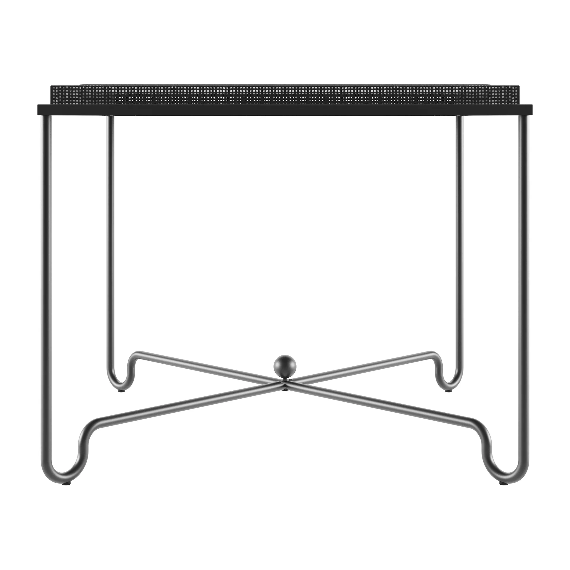 Tropique bord 90x90x75 cm, Classic black GUBI