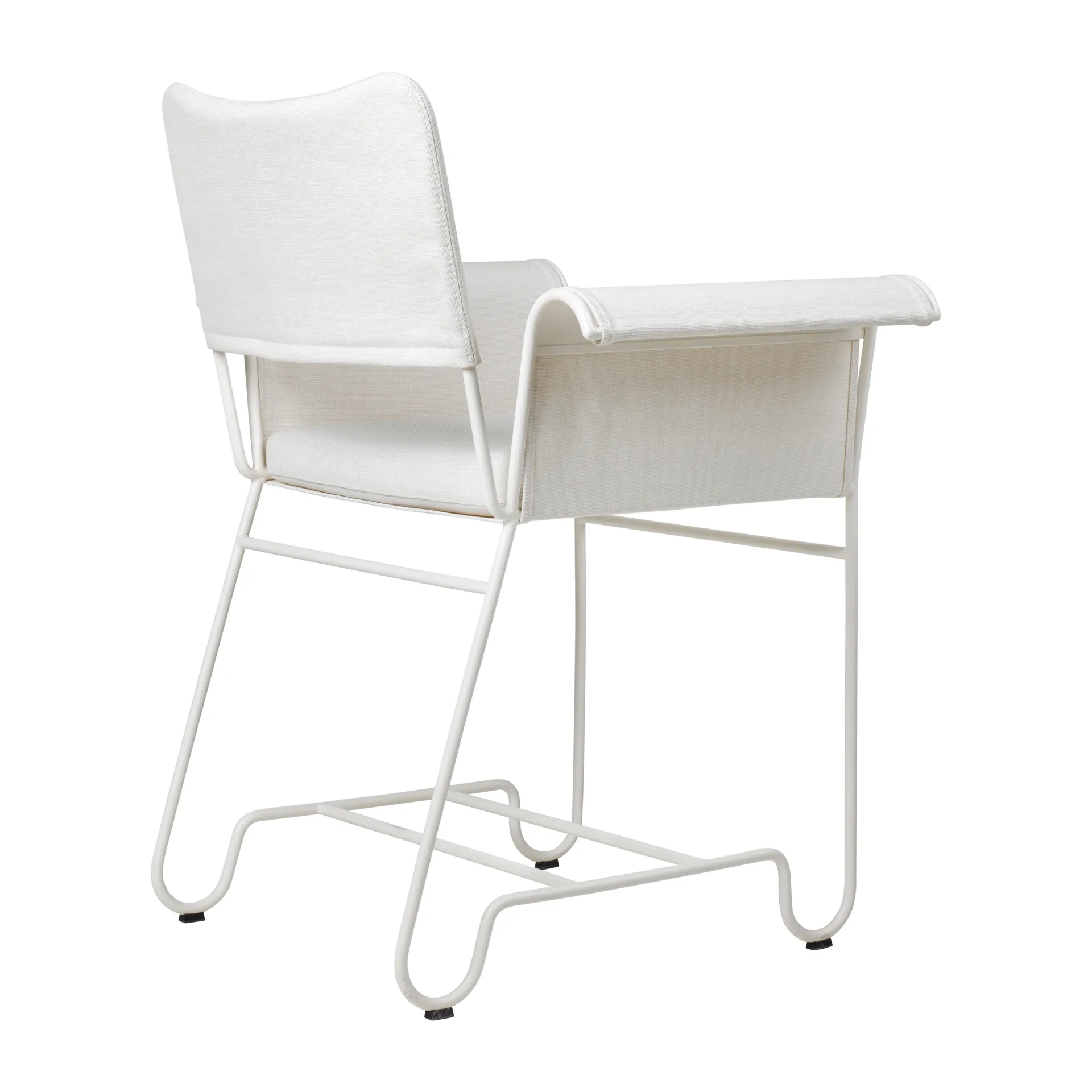 Tropique karmstol, White semi matt-Leslie 06 GUBI