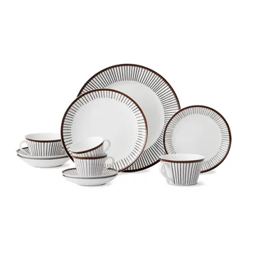 Ribb tallrik - Ø 28 cm - Gustafsbergs Porslinsfabrik
