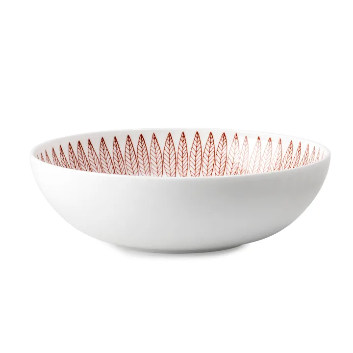 Röd Salix skål - Ø 17 cm - Gustafsbergs Porslinsfabrik