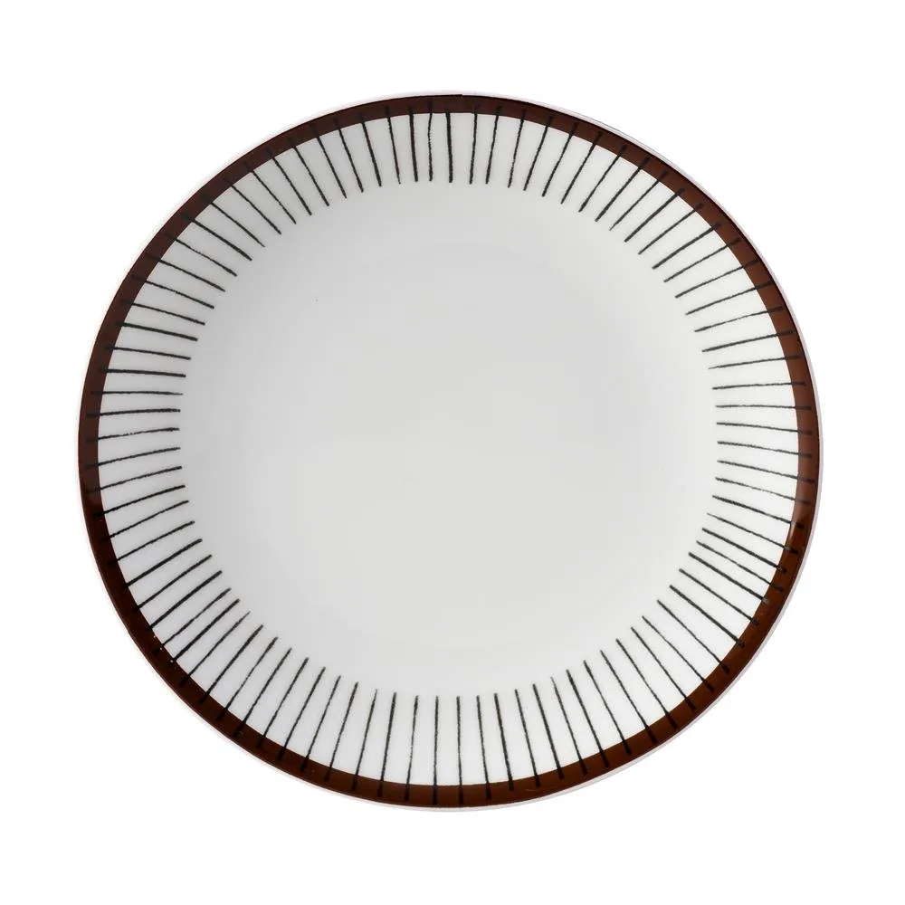 Ribb tallrik, Ø 18 cm Gustavsbergs Porslinsfabrik