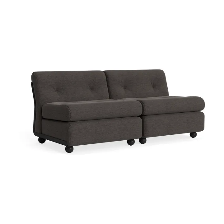 Amanta soffmodul - Anthracite-yuma 1010, 2-sits - HAY