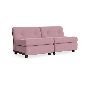Amanta soffmodul - Burgundy red-yuma 1851, 2-sits - HAY