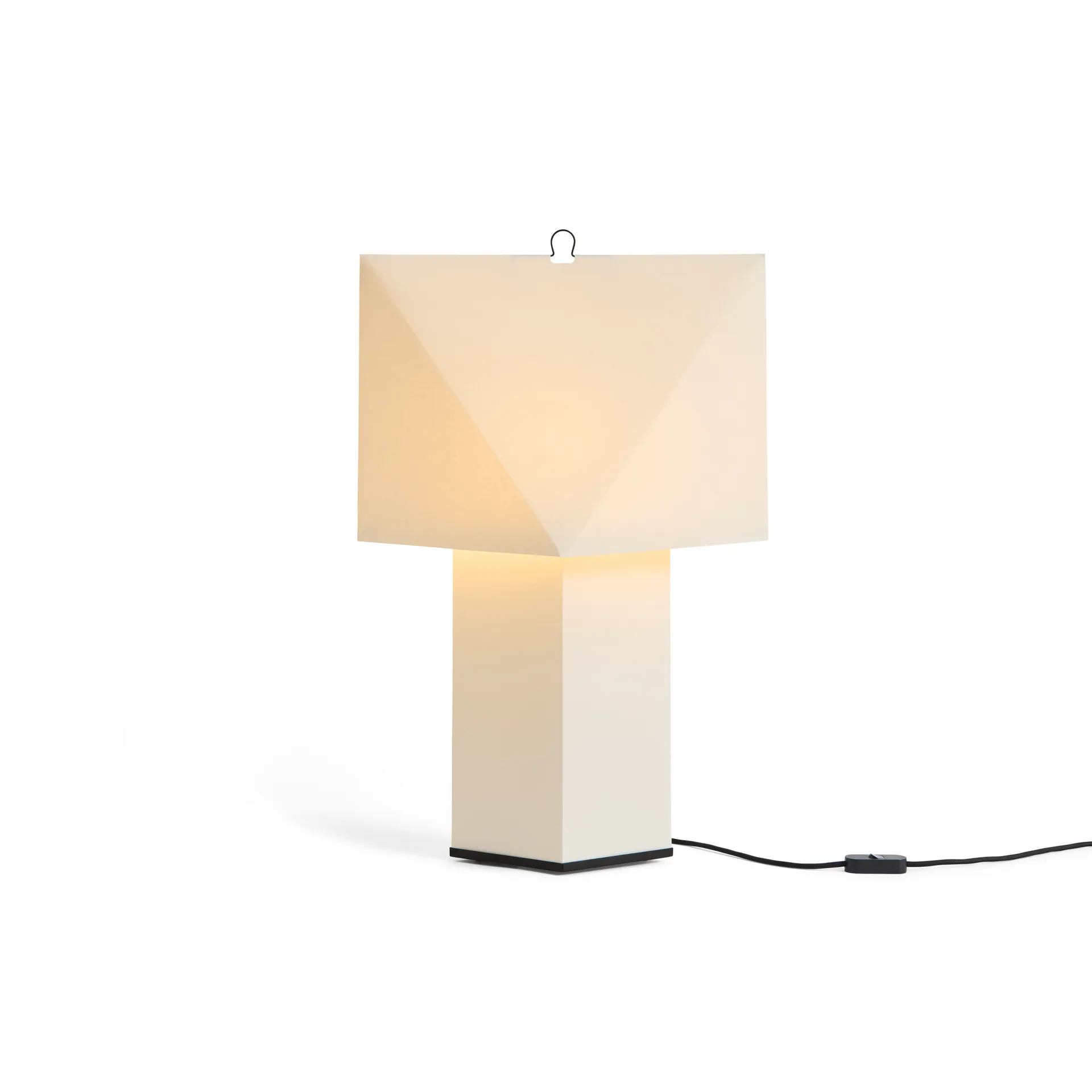 Aplat bordslampa, White, 66 cm HAY