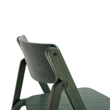 Backflip Chair stol - Cedar green lackerad bok - HAY