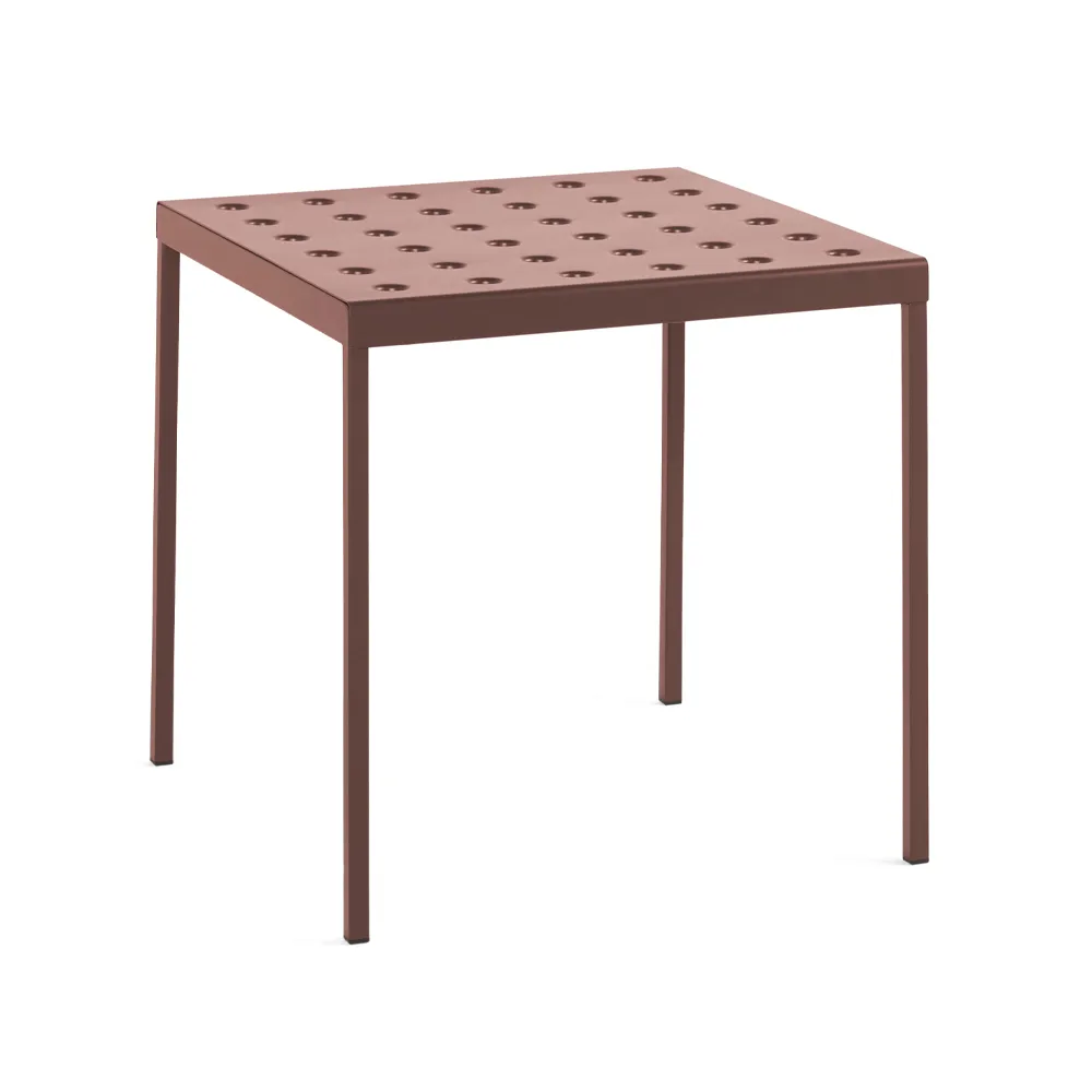 Balcony bord, iron red, 75 cm HAY