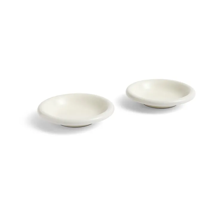 Barro skål - Off-white, Ø20 cm 2-pack - HAY