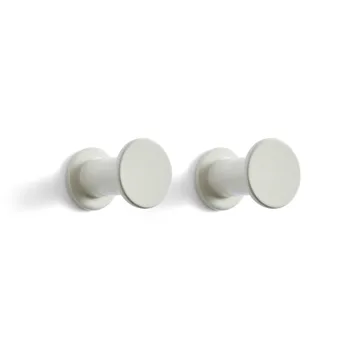 Bolt krok 2-pack Ø2,8 cm - Light grey - HAY