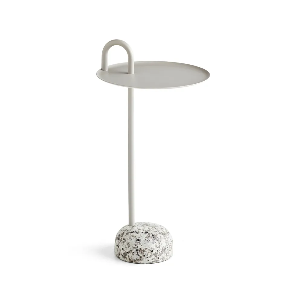 Bowler sidobord, Beige-granite HAY
